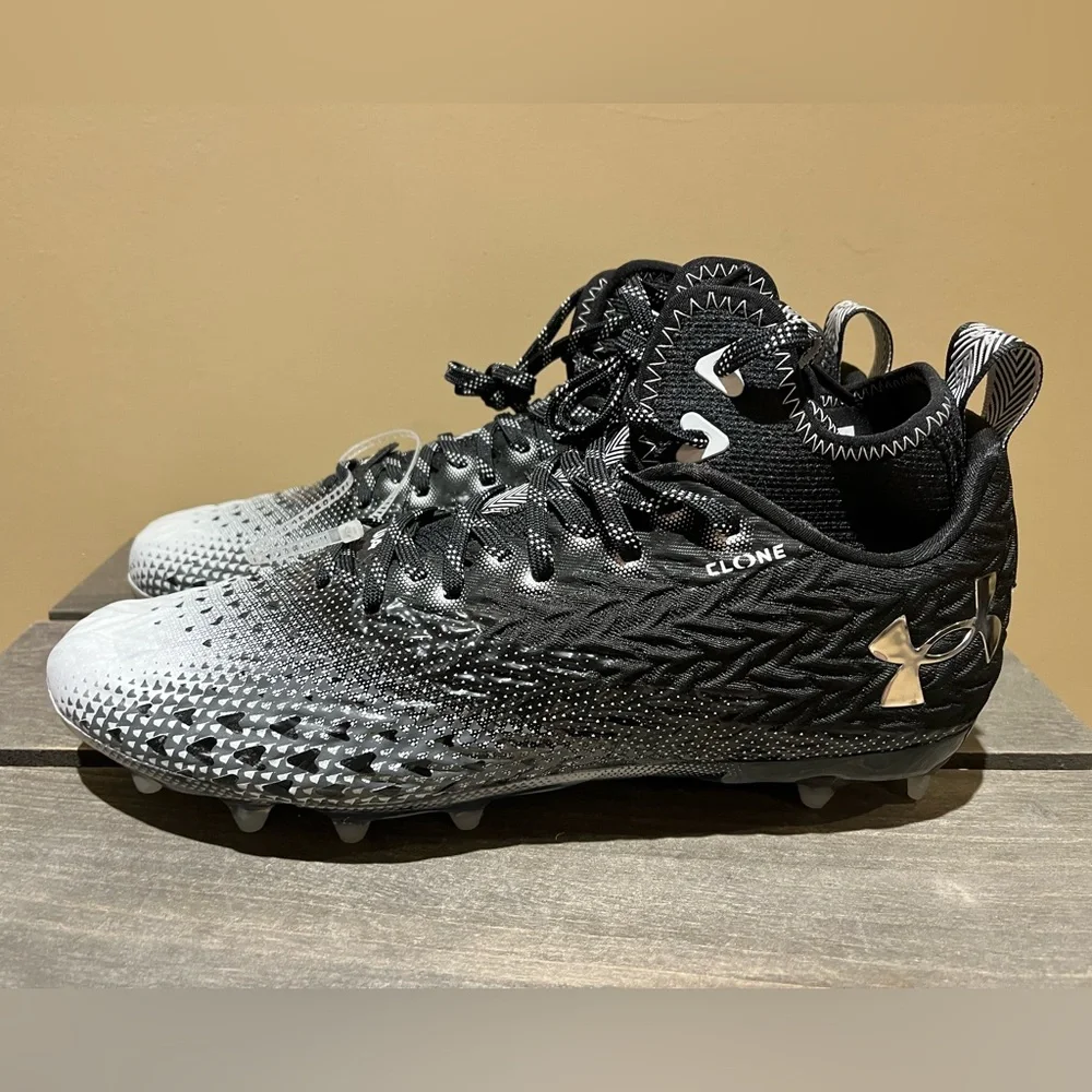 Under Armour UA Spotlight Clone MC Football Cleats -NWOB - Men's Sz 11.5 - Picture 1 of 8